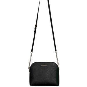 Michael Kors Black Saffiano Crossbody Bag